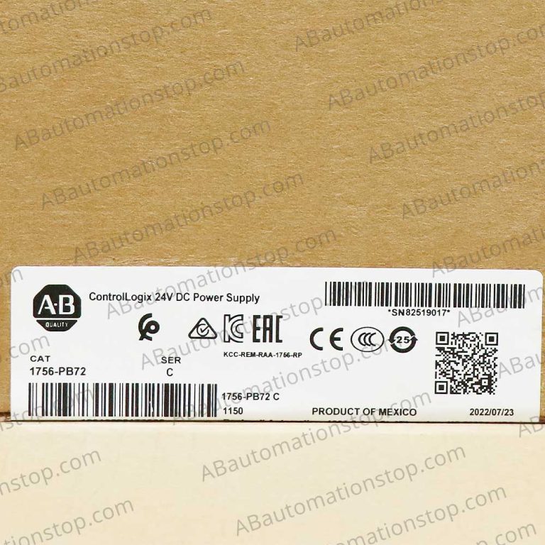 1756-PB72 | ControlLogix 24V DC Power Supply in Fujian, China